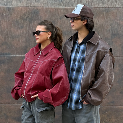 Leather Bomber Jacket™