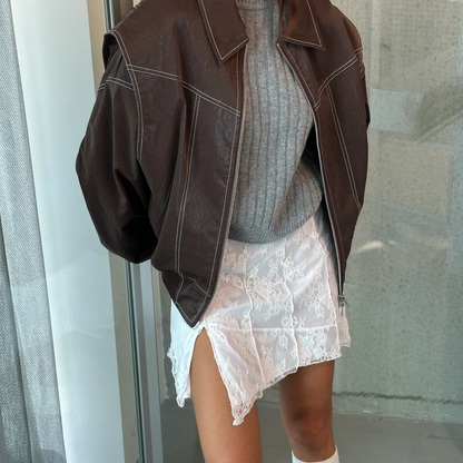 Leather Bomber Jacket™
