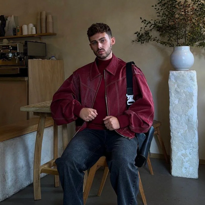 Leather Bomber Jacket™